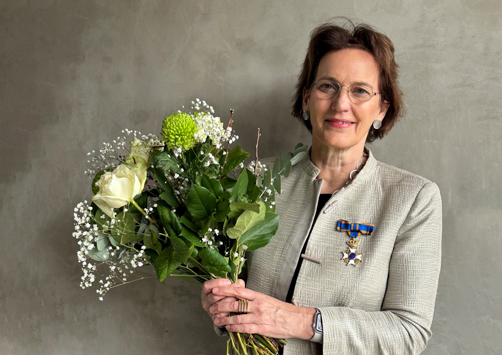 2024 02 11 Francine Houben distinguished with The Order of the Netherlands Lion 2